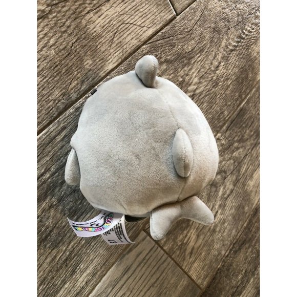Squishmallow Gordon Gray Shark 6" Fins Closed Mouth No Teeth Stuffed Plush Toy - Picture 2 of 9